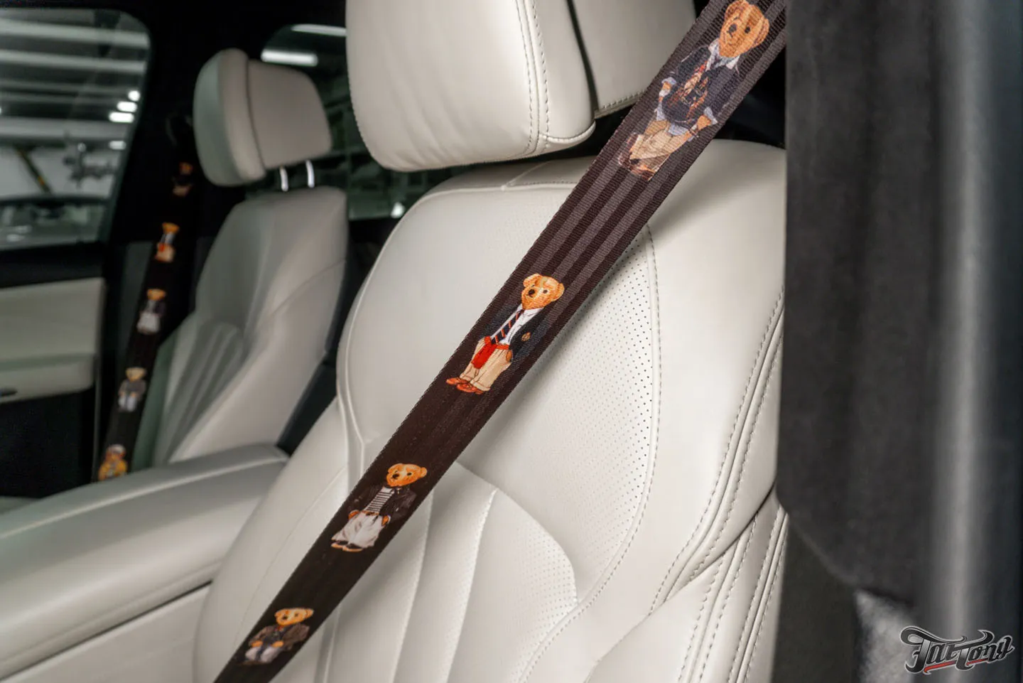 Ремни безопасности с принтом плюшевых мишек Ralph Lauren для BMW X7